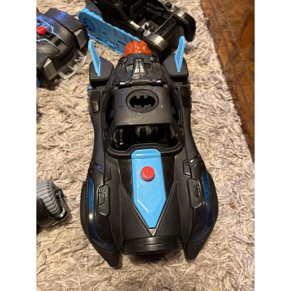 Imaginext Lot DC Comics 4 Batman Vehicles Batmobile With Batman and Joker Figure - Picture 2 of 6